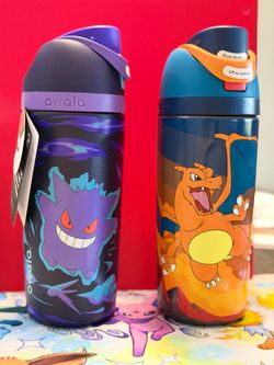 Owala FreeSip Insulated 16oz Stainless Water Bottle w/ Straw Pokémon Designs