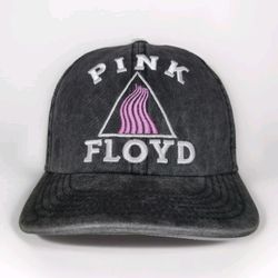Pink Floyd Hat Snapback Cap Mens Gray White Pink Rock N Roll Casual Adult