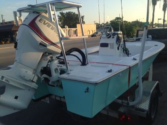 Flats boat