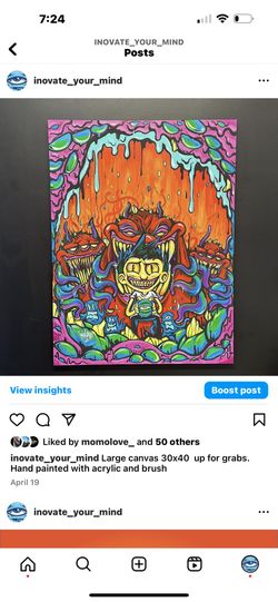 Graffiti Canvas 30x40