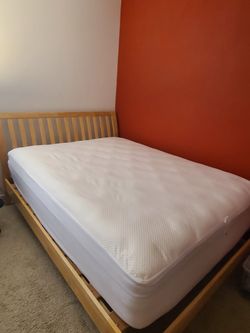 Queen Bed and Bed Frame