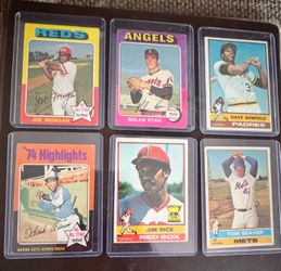 ⚾ VINTAGE BASEBALL CARDS – ONLY $60 FOR THE LOT! ⚾ Nolan Ryan