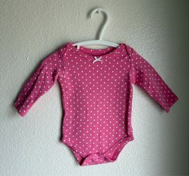 infant baby girl long sleeve onesie