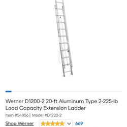20 Foot Collapsible Ladder By Wiener