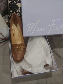 Brand New Brown High Heels Shoes - Marc Fisher