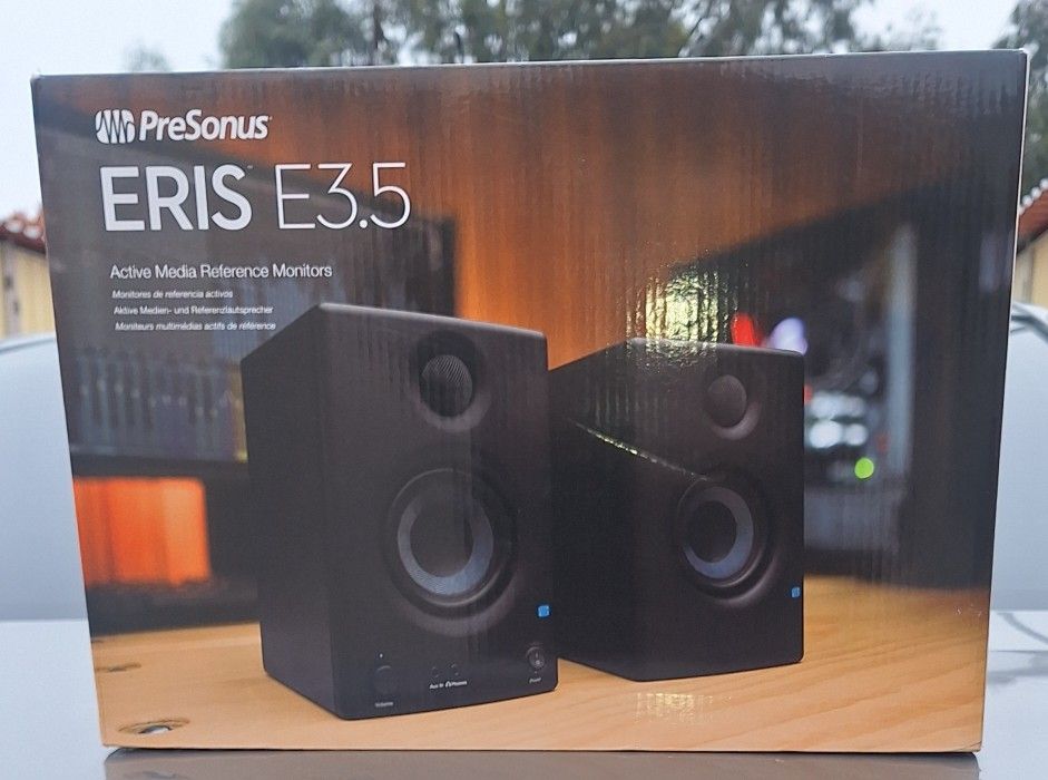 PreSonus Eris E3.5 50W Studio Monitor - Black Pair