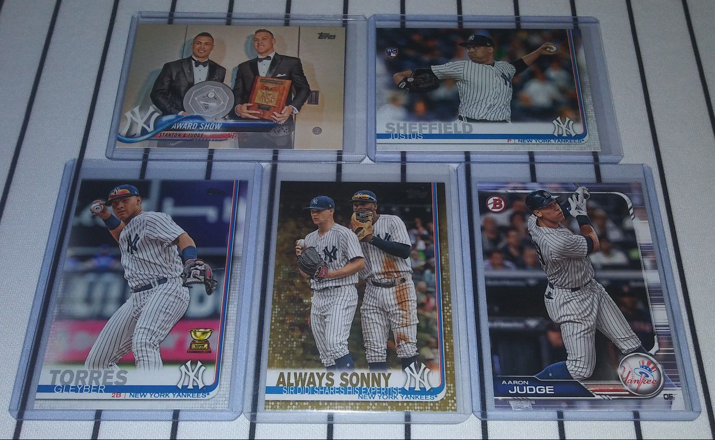 Topps New York Yankees Baseball Cards