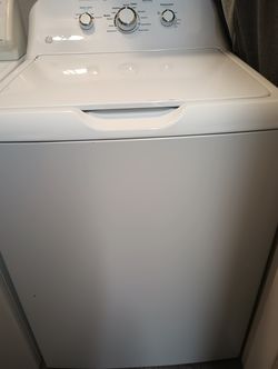 GE Washer Model GTW335ASN1WW Dimensions: 44 H x 27 W x 27 D