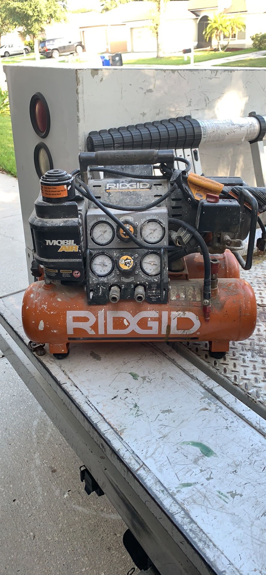 Pair of Rigid Air Compressors