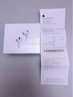 Apple AirPods Pro 3 Wireless In-Ear Earbuds Bluetooth USB-C White MFPH4LL/A