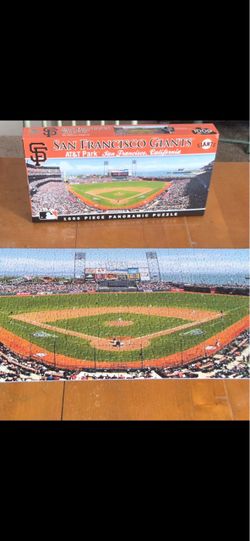 San Francisco Giants AT&T Park 1000-Piece Panoramic Puzzle