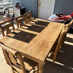 WOODEN TABLE