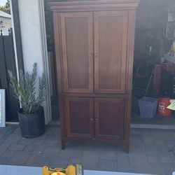 Wood Armoire
