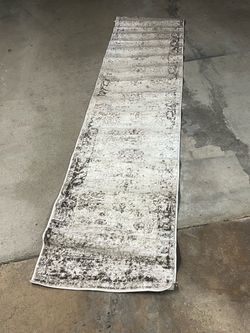 Floor rug runner