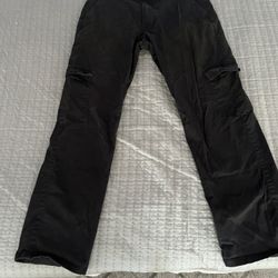 Black Cargo Pants