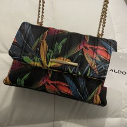 Aldo Tropical Double Compartment Crossbody NWT