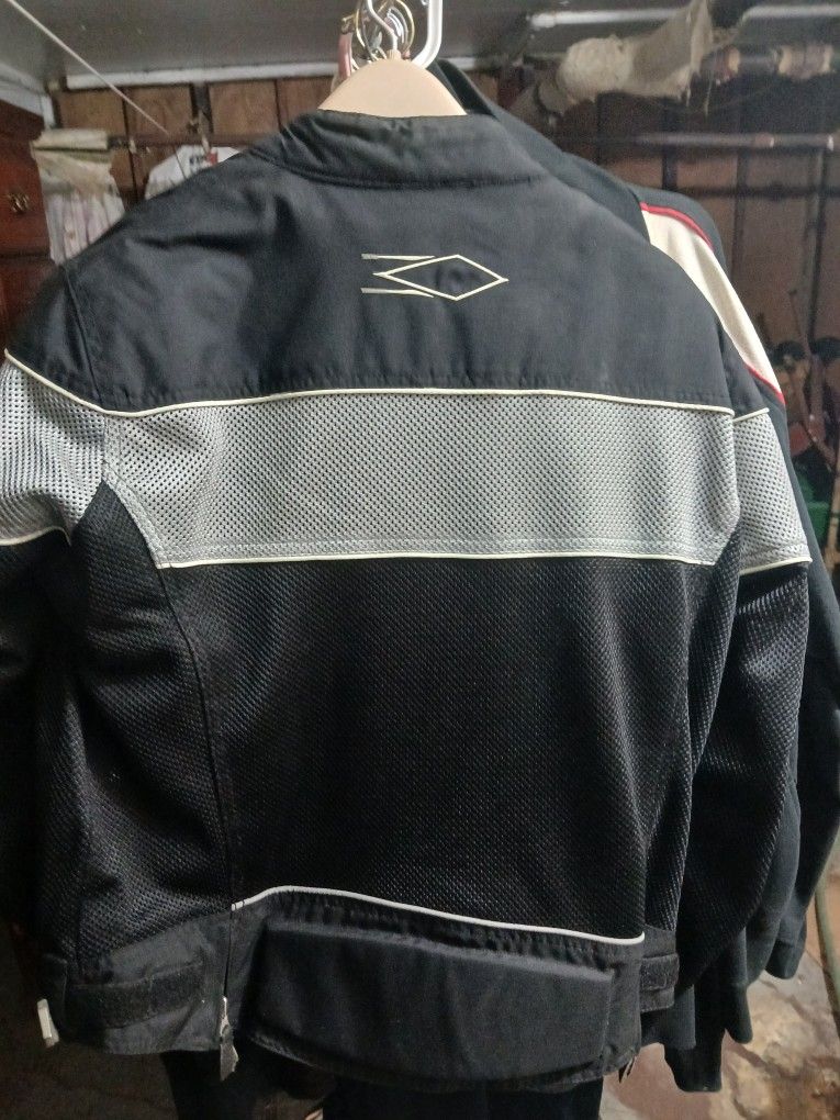 Mens Black gray Striped Jacket