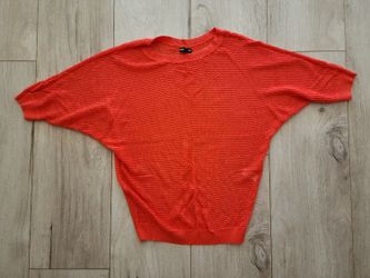 Express Women's Orange T Top Size S