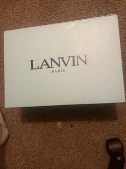 Lanvin Curb Sneaker Black Grey