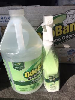 Odoban eucalyptus scent one gallon concentrated, plus spray