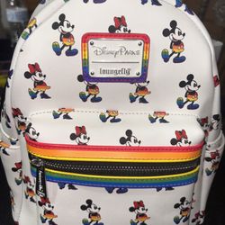 Rainbow Micky & Minnie Bag