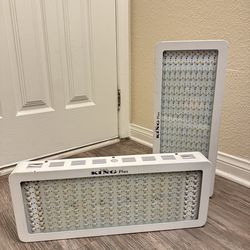 KING Plus 2000W LED Grow Light Panel (x2)