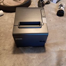 Epson TM-T88V thermal receipt printer. 