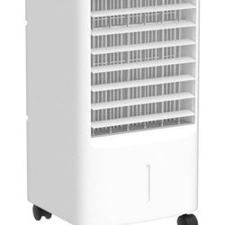 Evaporative Cooler Portable - 4 IN 1 Air Conditioner Fan, 70° Wide Oscillating Air Cooler 