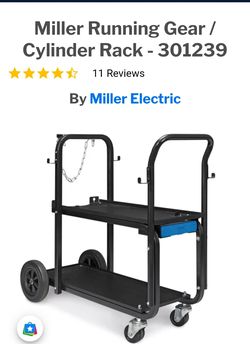 Millermatic Welder's Cart