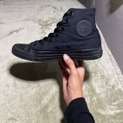 All Black Converse Shoes