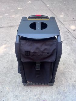 Zuca Rolling Cart Bag Black