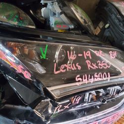 2019 Lexus Rx350 Right Headlight 