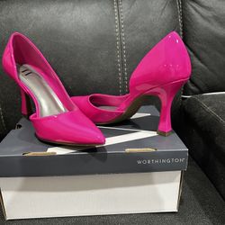 Hot Pink High Heels Size 71/2 New