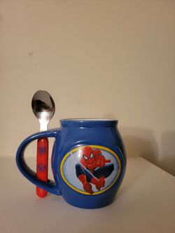 Spider-Man Mug With Spoon