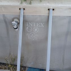 very large above ground POOL