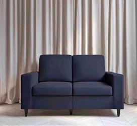 Lovesea t 2 Seater Sof a, Blue Linen