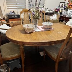 Antique dining set