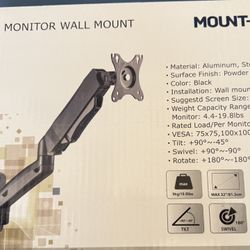 Monitor Wall Mounts