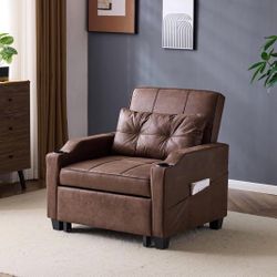 3-in-1 Convertible Sleeper Sofa Chair Bed