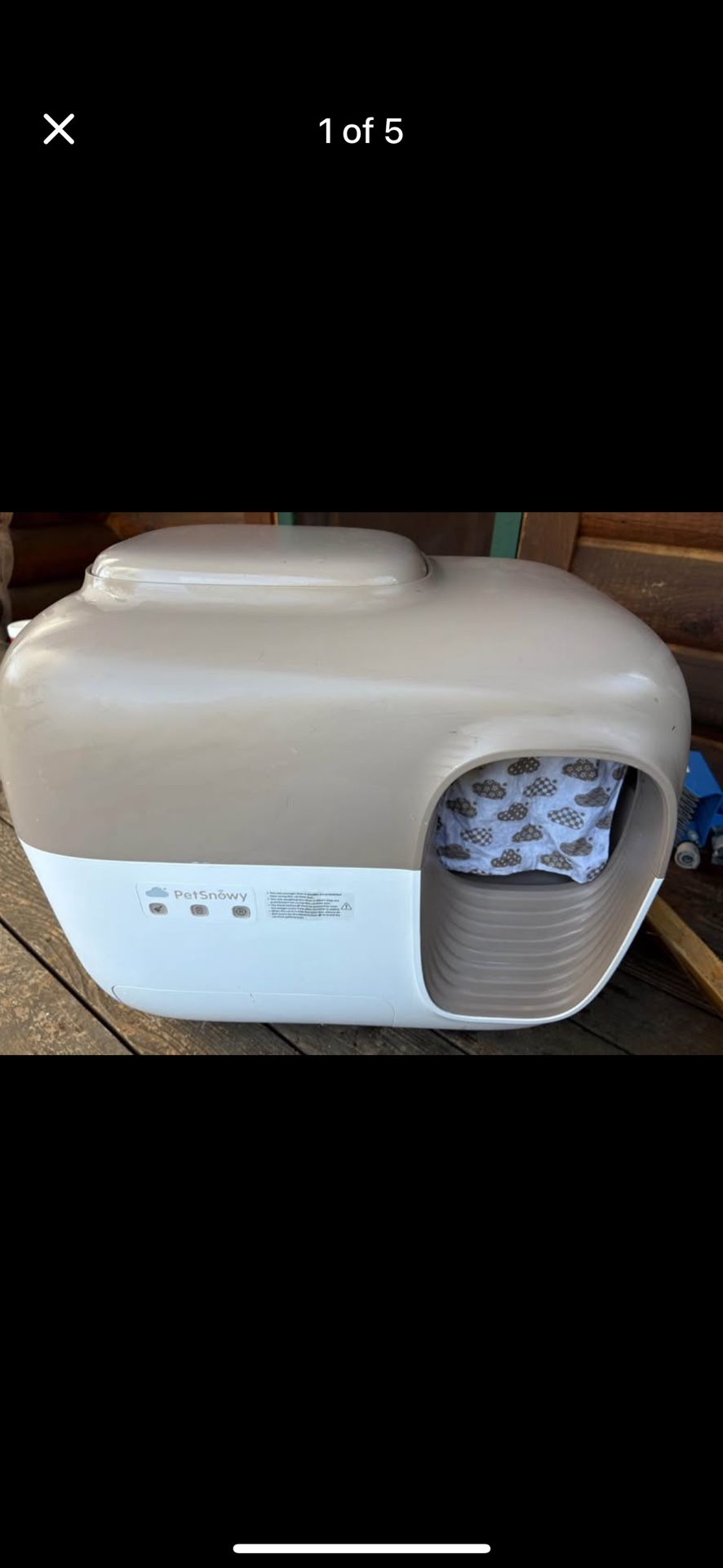 PET Snowy Automatic Liter