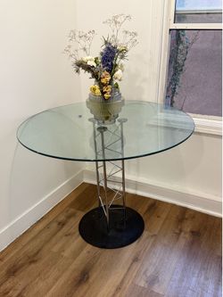 Glass table top