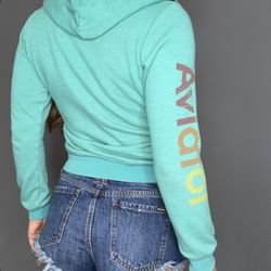 Aviator Nation Zip Hoodies – $10 for both / $5 each