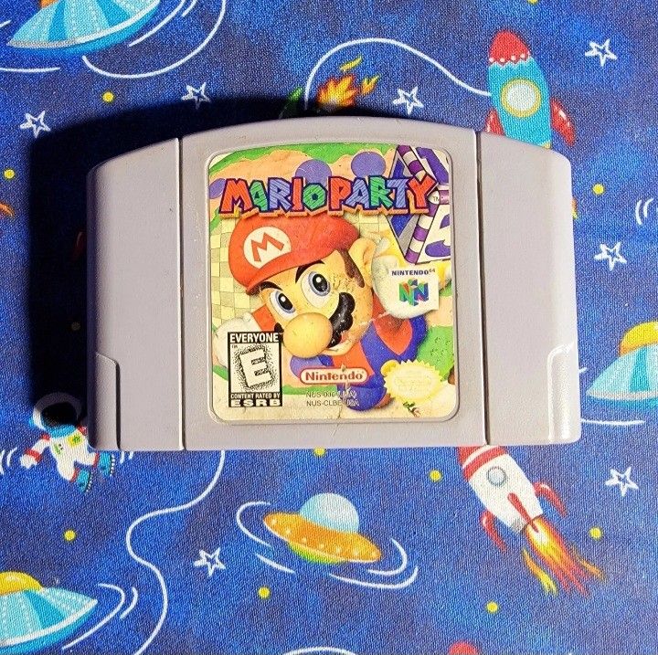 Mario Party 1 Nintendo 64 N64 Authentic Tested Saves Polished Pins