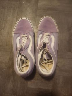 Vans Old Skool Lavender Suede Sneakers