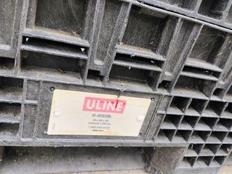 Uline collapsible bulk containers