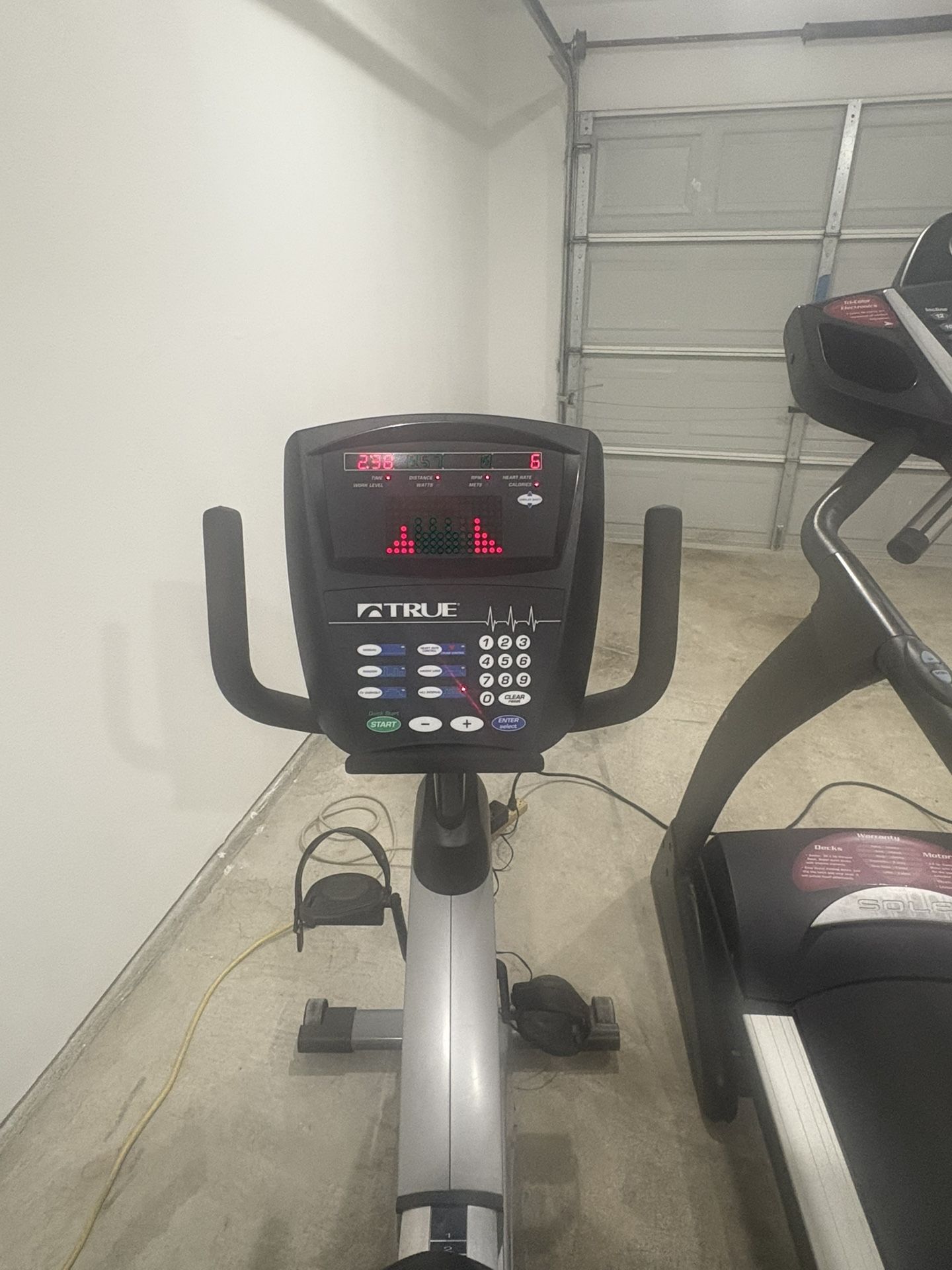 True Exercise Fitness Stationary Bike