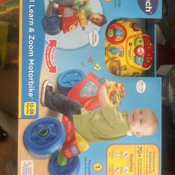 Vtech 2 In One Learn And Zoom Motorbike