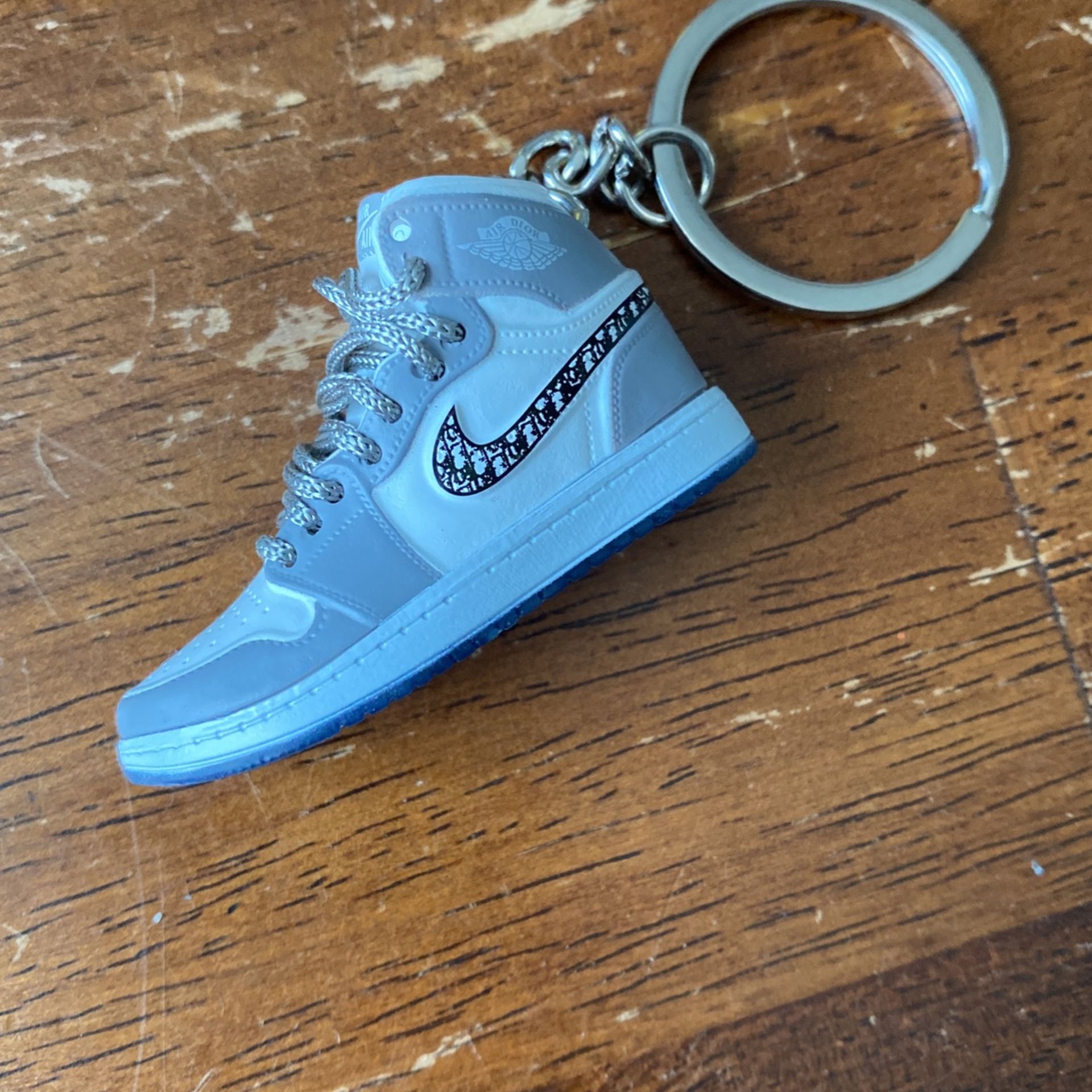3d Nike air jordan 1 Dior sneaker/shoe keychain