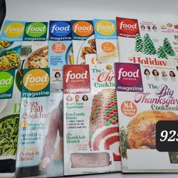 Collection Of Food Network Magazines 