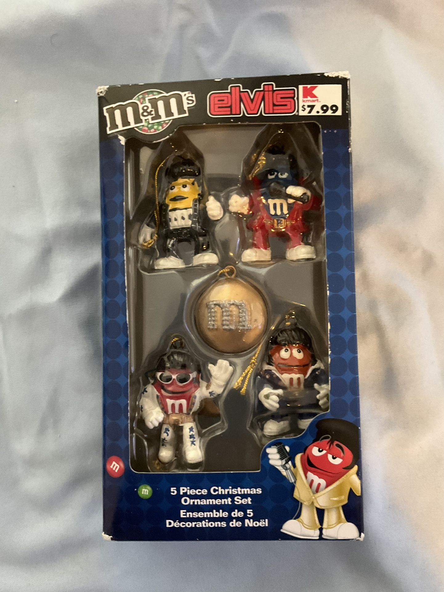 M&Ms Elvis Ornaments 